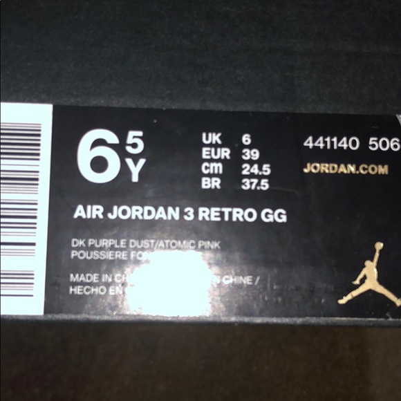 🔥New Air Jordan 3 Retro GG 🔥 - Picture 7 of 7